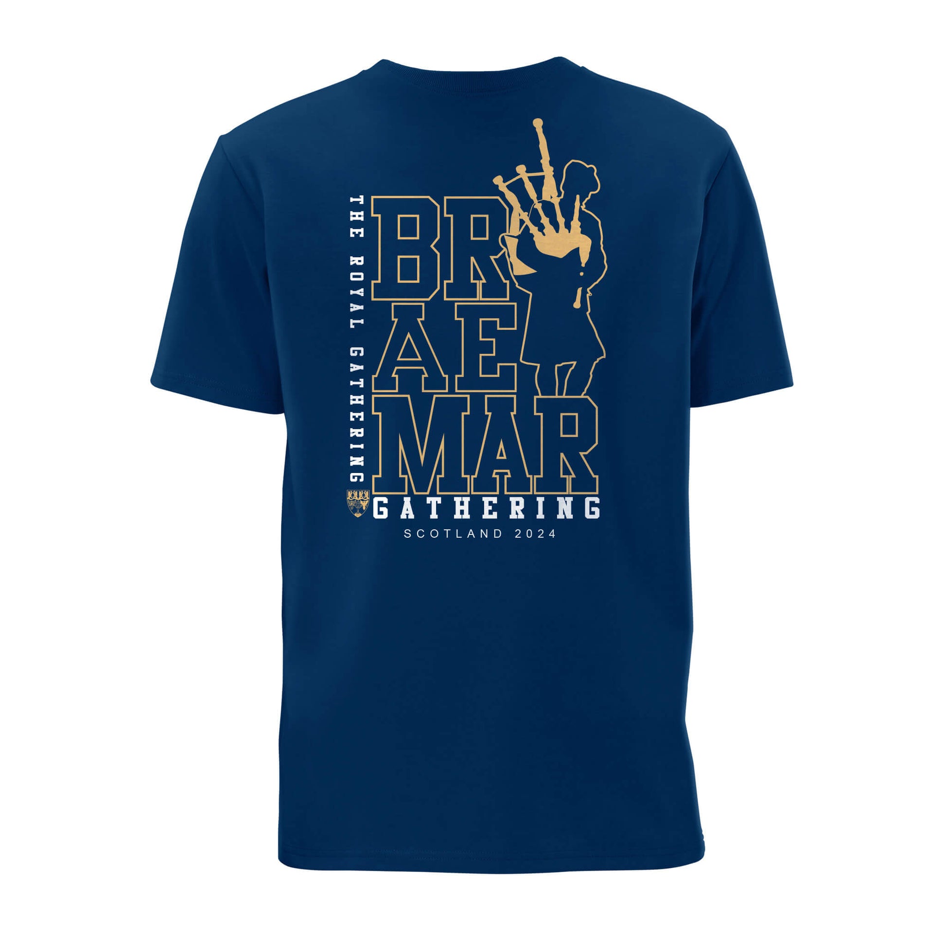 Braemar Piper T-Shirt - Navy - Back